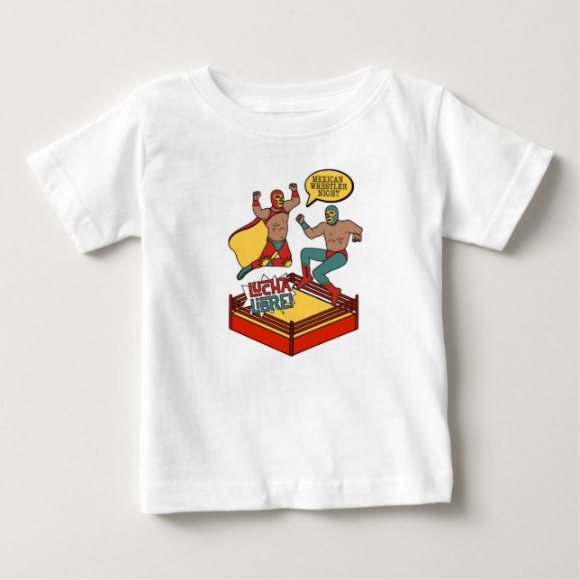 Lucha Libre hjältar T-shirt (Framsida)