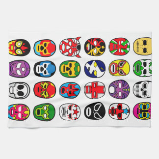 Lucha Libre Luchador maskerar den mexicanska Kökshandduk