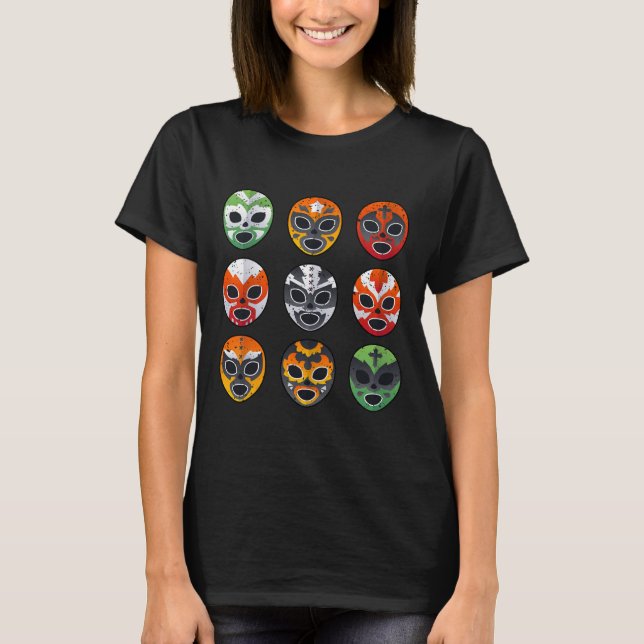 Lucha Libre-masker Tröja Pojke Män Mexikansk brott (Framsida)