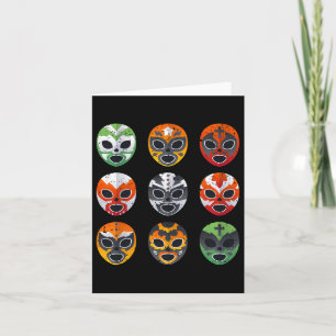 Lucha Libre-masker Tröja Pojke Män Mexikansk brott Kort