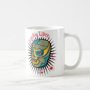 Lucha Libre maskerar den mexicanska brottningen Kaffemugg