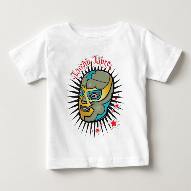 Lucha Libre maskerar den mexicanska brottningen T Shirt (Framsida)