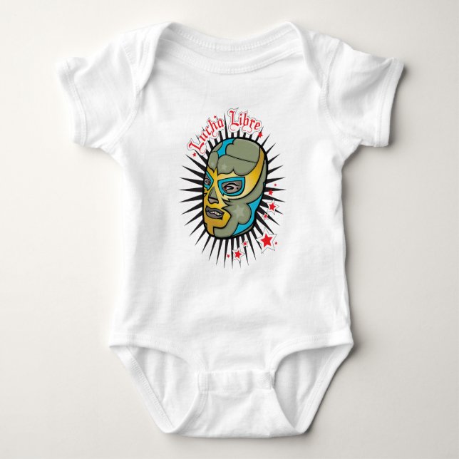 Lucha Libre maskerar den mexicanska brottningen Tee (Framsida)