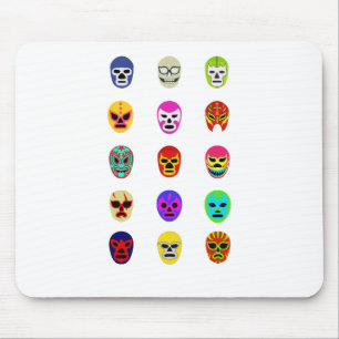 Lucha Libre maskerar mexicansk brottning Musmatta