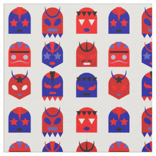 Lucha libre maskor väv tyg