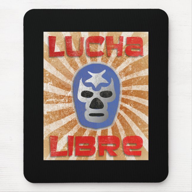 Lucha Libre mexicansk brottning Musmatta (Framsidan)