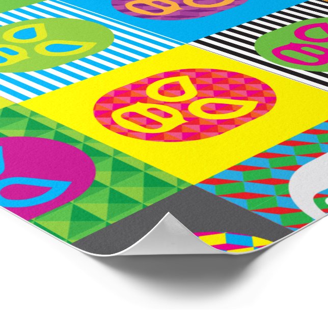 Lucha Libre Poster (Hörn)