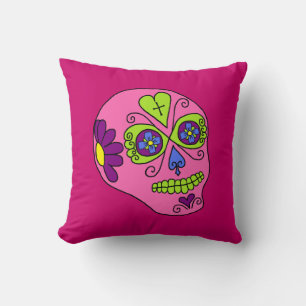 Lucha Libre Socker Skalle Kudde