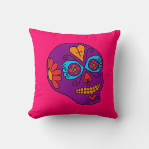 Lucha Libre Socker Skalle Kudde