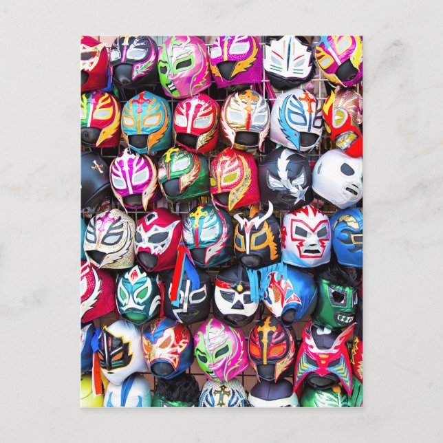 Lucha Libre Vykort (Framsida)