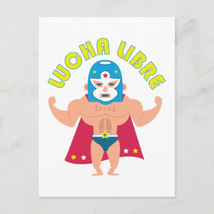 Lucha Libre Vykort