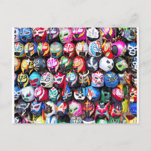 Lucha Libre Vykort