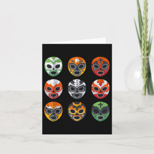 Lucha Libre Wrestling Mask Cinco De Mayo Mexican B Kort