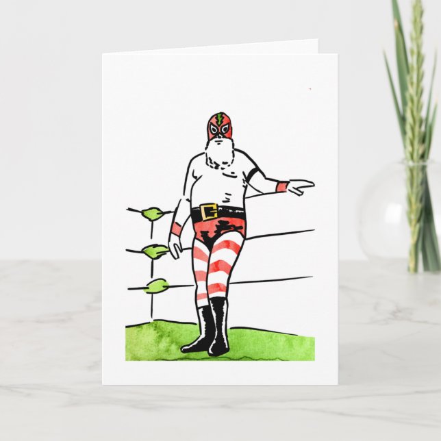 Lucha Santa Helgkort (Framsida)