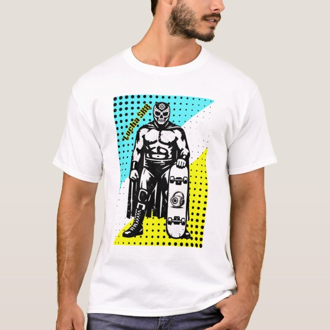 Lucha Sk8 T-shirt (Framsida)