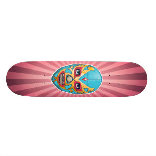 Luchaboy Old School Skateboard Bräda 18 Cm