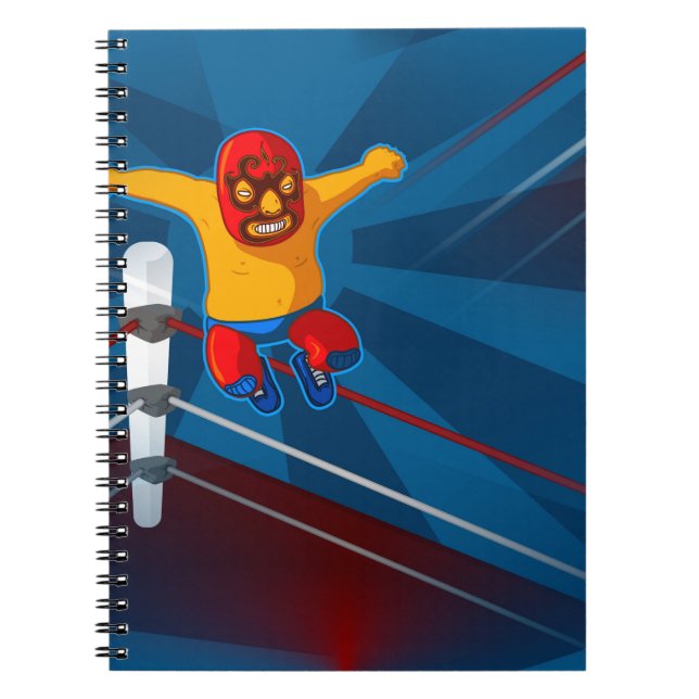 luchador anteckningsbok (Framsidan)