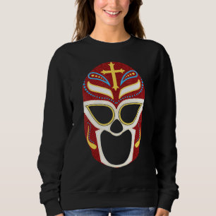 Luchador Lucha Libre Mask Mexikanska brottningsfan T Shirt