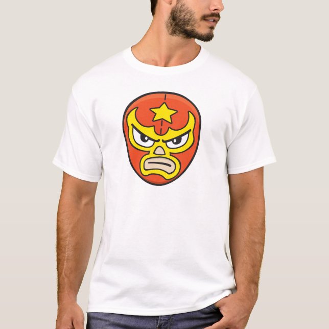 Luchador Mask 2 T-shirt (Framsida)
