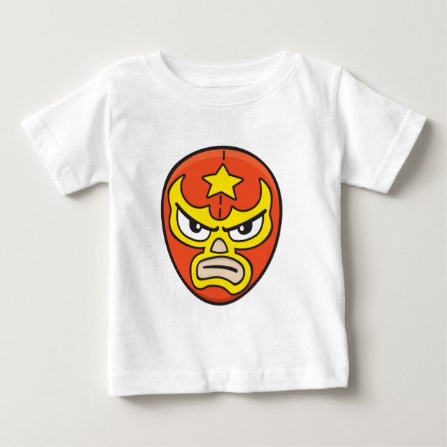 Luchador Mask 2 Tee Shirt (Framsida)