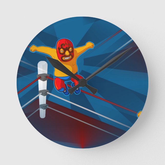 luchador rund klocka (Framsida)