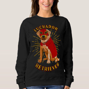 Luchador Wrestler Lucha Libre Labrador Dog Humor T Shirt