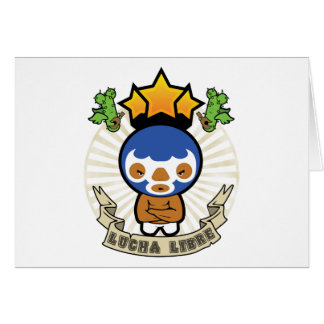 Luchadore Hälsningskort