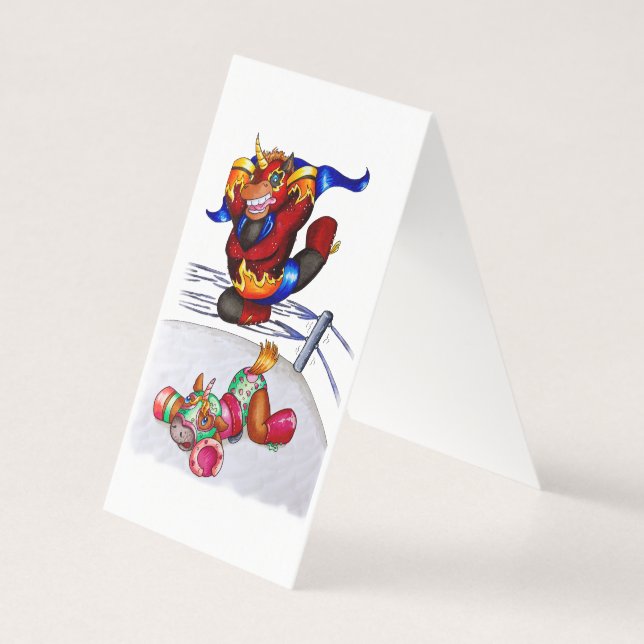 Luchadores Kort (Baksida)