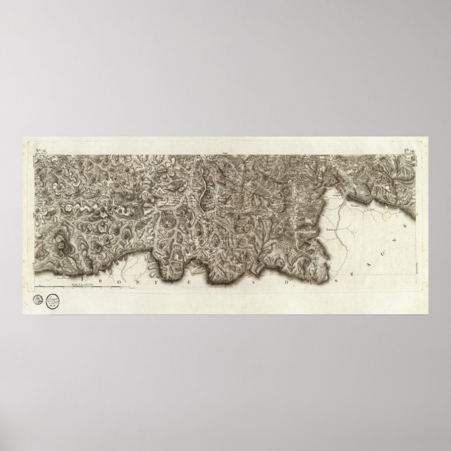 Luchon, Bareges, Bagneres Poster (Framsidan)