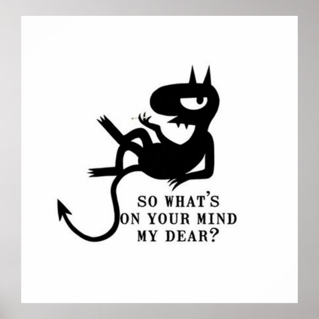 Luci Disenchantment Tshirt Poster (Framsidan)