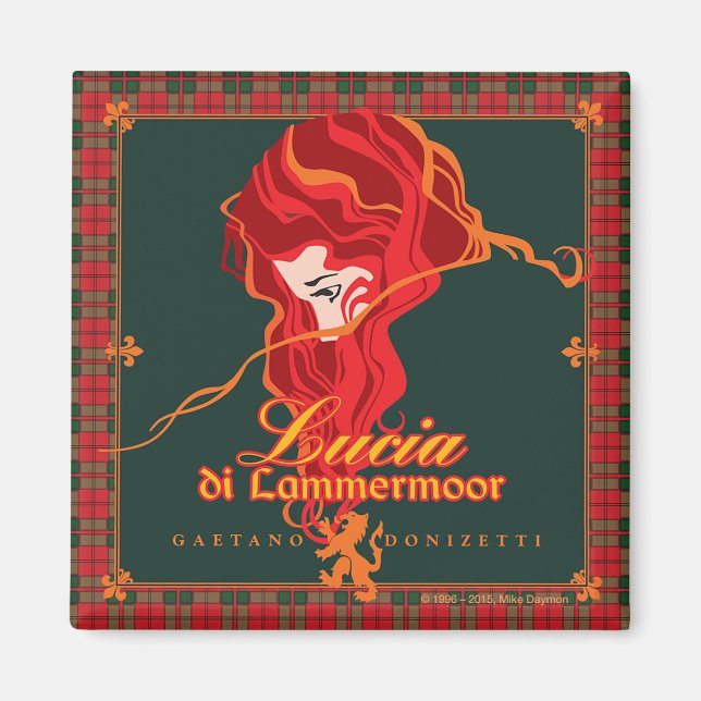 Lucia di Lammermoor! Opera Magnet (Framsidan)