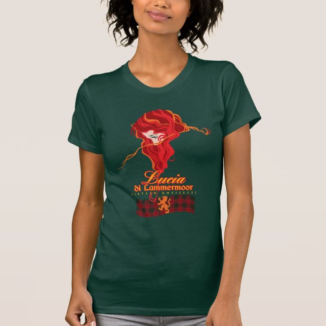 Lucia di Lammermoor Opera Tee (Framsida)