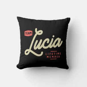 Lucia Namn Personlig Birthday Namn Lucia Kudde
