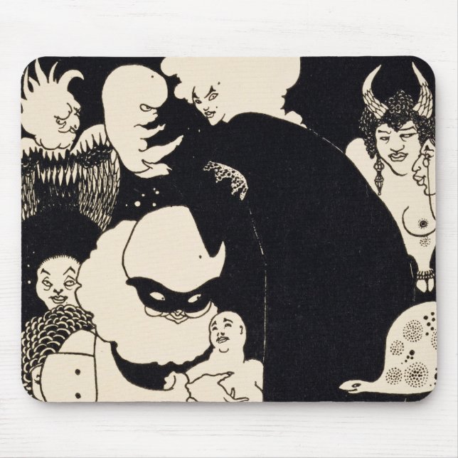 Lucians konstiga varelser, illustration från 'Luc Musmatta (Framsidan)