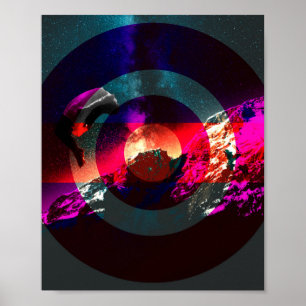 Lucid Dreaming Original Digital Collage Poster