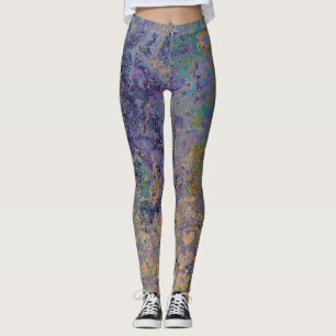 Lucid Dreams Alcohol Bläck Abstrakt Leggings