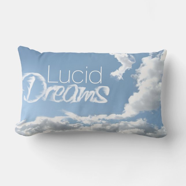 Lucid Dreams Clouds Lumbar Dekorativ kudde (Framsida)