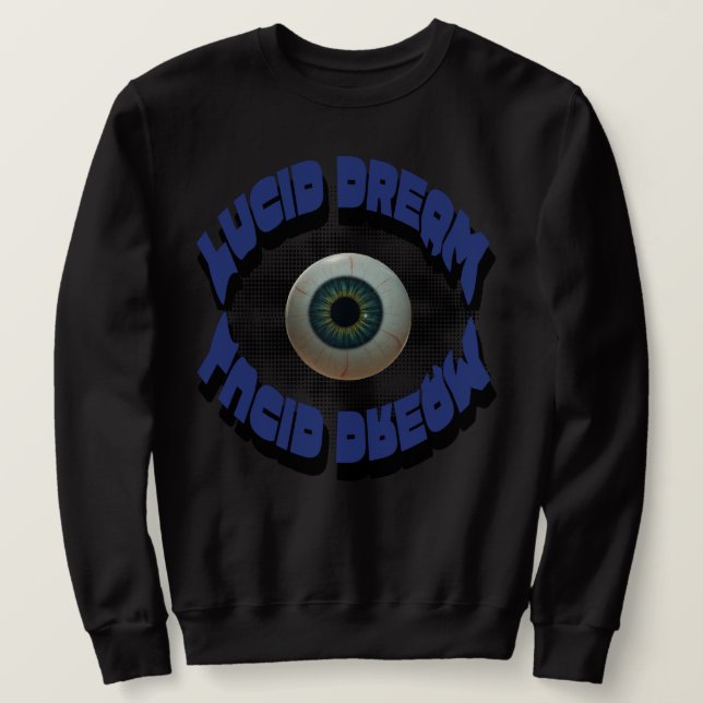 Lucid dröm Sweatshirt (Design framsida)