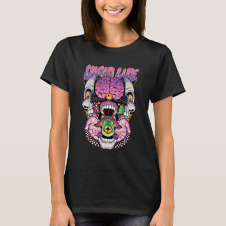 Lucid Life Dam Grafisk T-Shirt