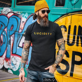 Lucidity Dagens ord i gult orange T Shirt