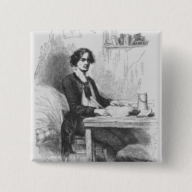 Lucien de Rubempre handstil ett brev Knapp (Framsida)