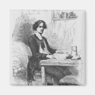 Lucien de Rubempre skriver ett brev Magnet