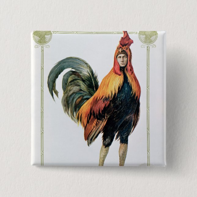 Lucien Guitry i 'Chantecler Knapp (Framsida)