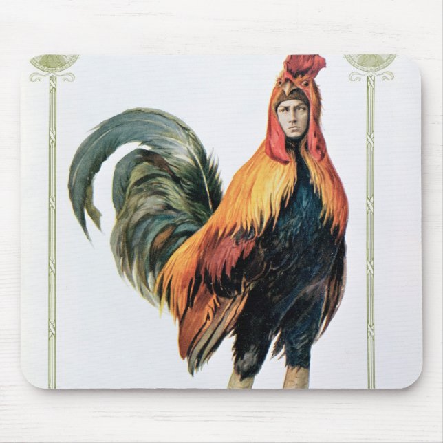 Lucien Guitry i 'Chantecler Musmatta (Framsidan)