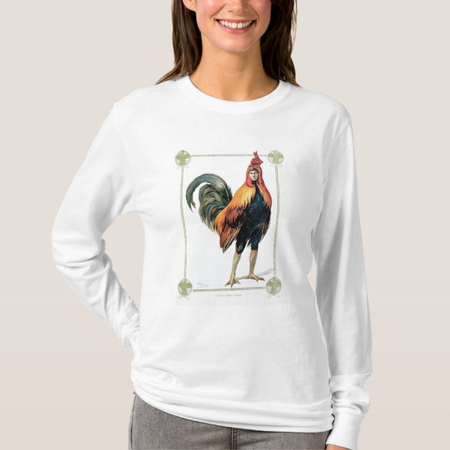 Lucien Guitry i 'Chantecler Tee (Framsida)