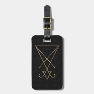 Lucifer Alchemy Sigil Gothic Art Bagagebricka