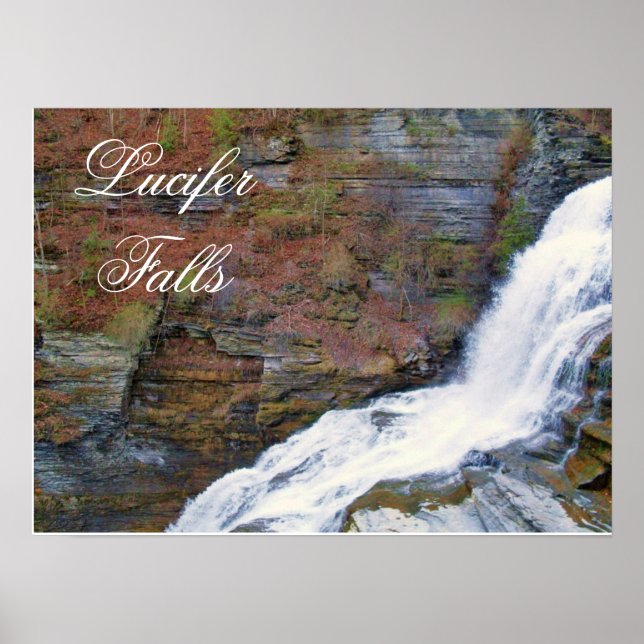 LUCIFER FALLS poster (Framsidan)