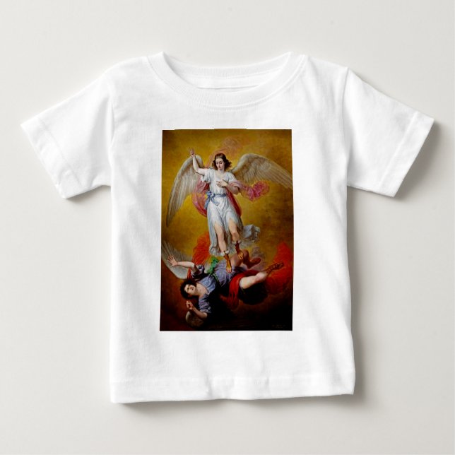 Lucifer föll av Antonio Maria Esquivel T Shirt (Framsida)