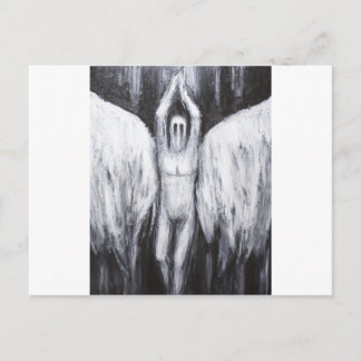 Lucifer från Morgonstjärnan som sjunker till Abyss Vykort