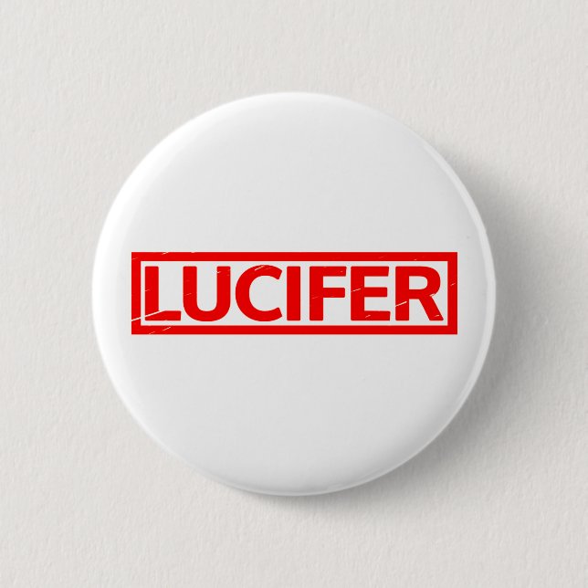 Lucifer Frimärke Knapp (Framsida)